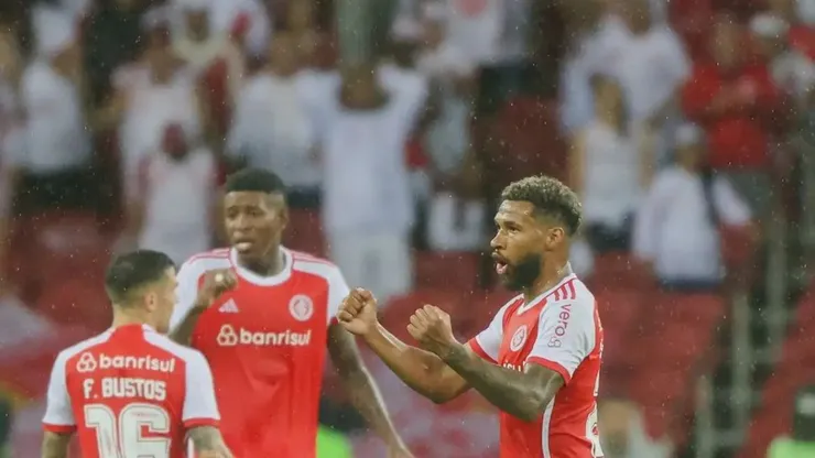 Wesley em ação pelo Inter na 1ª rodada do Brasileirão 2024 - Foto: Reprodução/Internacional