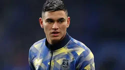 Alcaraz antes de partida entre Everton e Bournemouth, em Liverpool, na Inglaterra. Foto: Lewis Storey