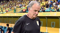 Marcelo Bielsa, técnico do Uruguai. O Verdão espera uma atitude inusitada do treinador