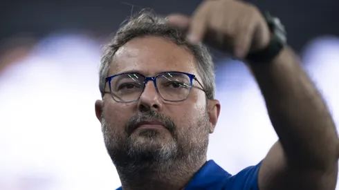 RJ - RIO DE JANEIRO - 27/07/2024 - BRASILEIRO A 2024, BOTAFOGO X CRUZEIRO - Alexandre Mattos diretor de futebol do Cruzeiro antes da partida contra o Botafogo no estadio Engenhao pelo campeonato Brasileiro A 2024.