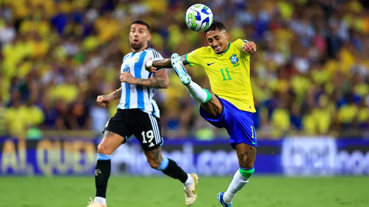 Argentina x Brasil se enfrentam pelas Eliminatórias da Copa do Mundo de 2026. (Photo by Buda Mendes/Getty Images)