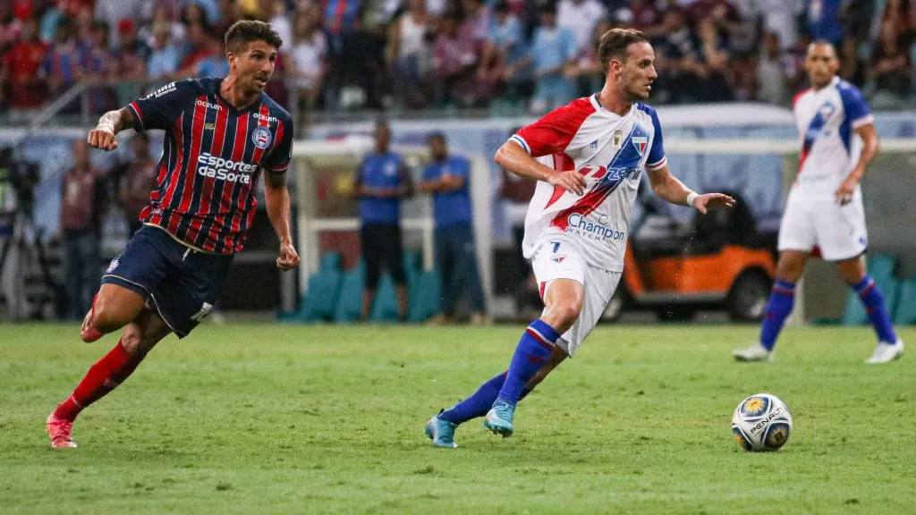 Pochettino durante partida. Foto: Renan Oliveira/AGIF