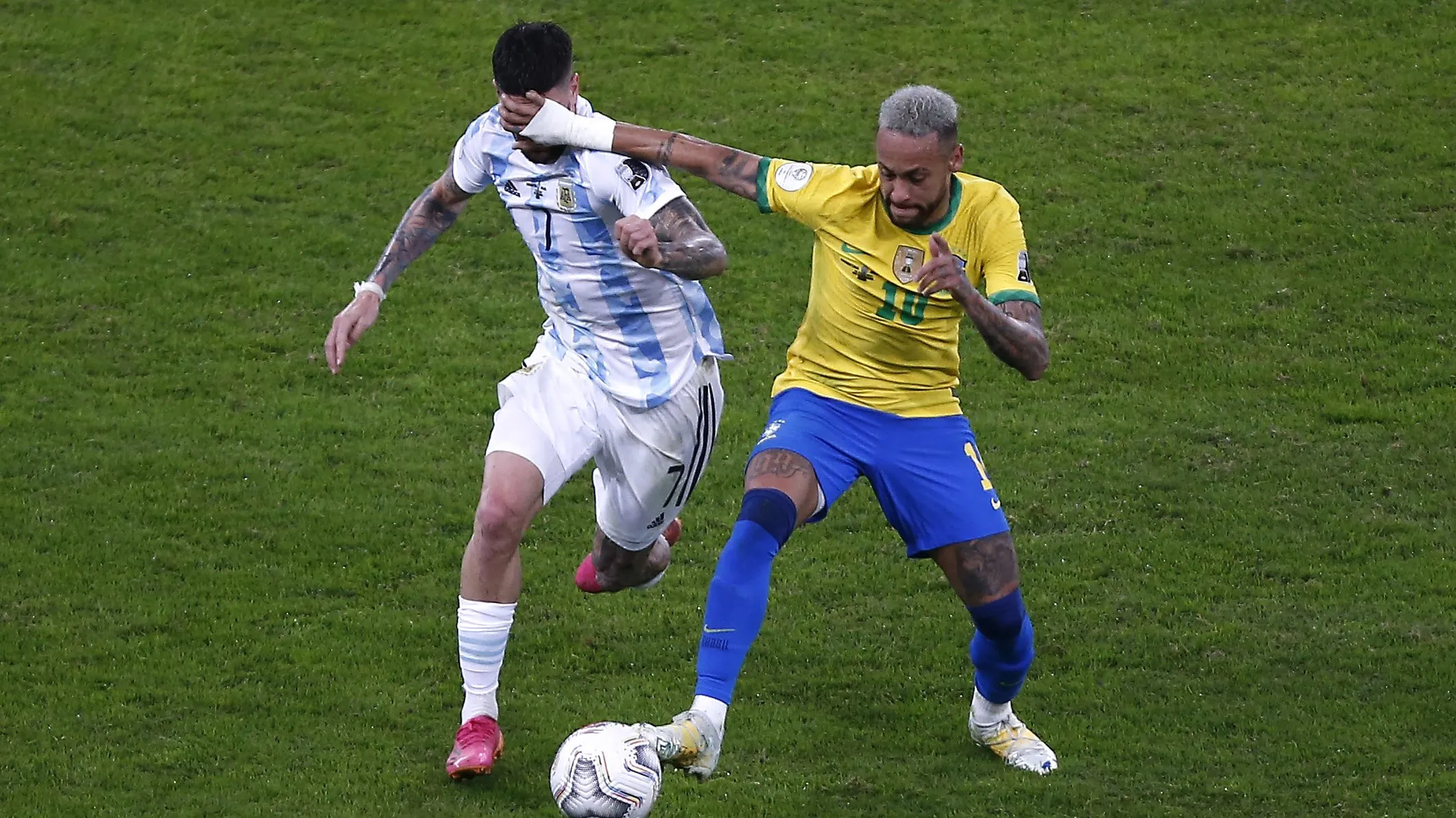 Argentina x Brasil. (Photo by Wagner Meier/Getty Images)