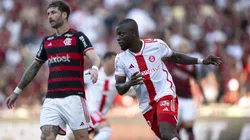 Enner Valencia foi exaltado - Foto: Jorge Rodrigues/AGIF