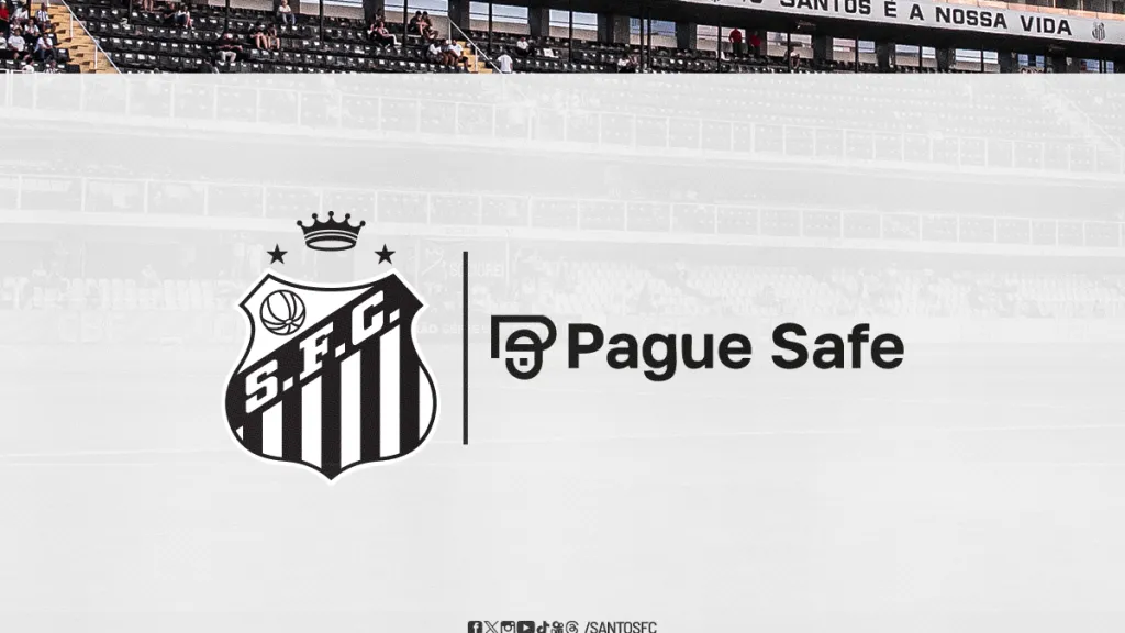 Pague Safe e Santos - Foto: Divulgação/Santos FC