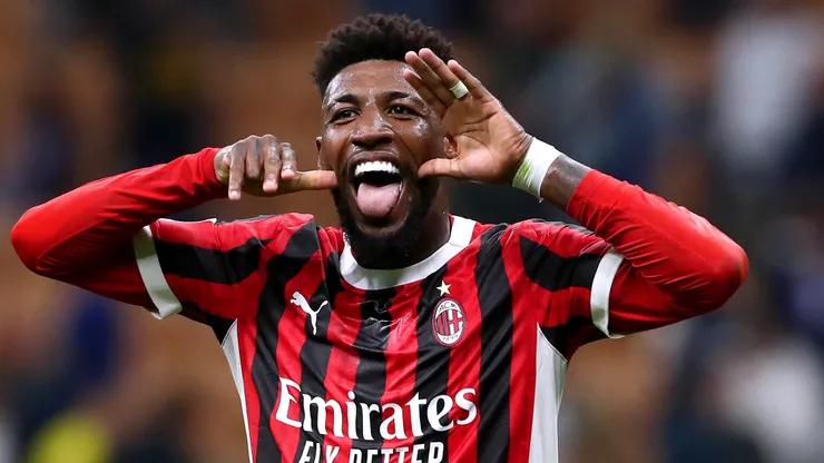 Emerson Royal, do Milan, está no radar do Flamengo que tentará empréstimo junto ao Milan - Foto: Marco Luzzani/Getty Images