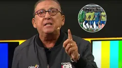 Galvão Bueno detona atuação da Seleção em goleada para a Argentina. FotoxFoto: Galvão Bueno (Reprodução); Seleção Brasileira (Getty Images).