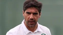 Abel Ferreira acompanha equipe do Palmeiras em treino - Foto: Cesar Greco/Palmeiras