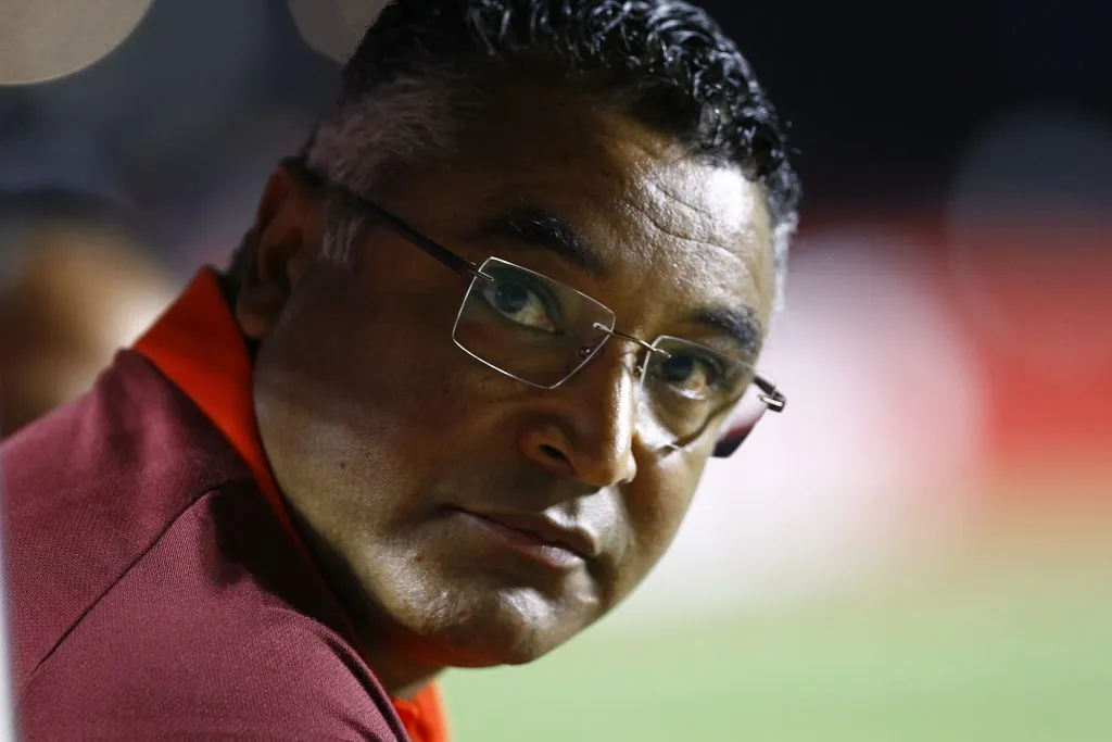 SP – SAO PAULO – 22/09/2024 – BRASILEIRO A 2024, SAO PAULO X INTERNACIONAL – Roger Machado tecnico do Internacional durante partida contra o Sao Paulo no estadio Morumbi pelo campeonato Brasileiro A 2024. Foto: Marco Miatelo/AGIF