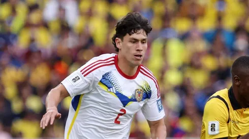 Ferraresi durante partida contra o Equador.