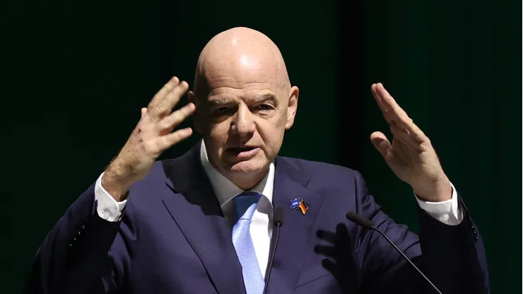 Gianni Infantino é o presidente da FIFA.