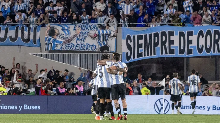Argentina, atual campeã da Copa do Mundo. Foto: Lucas Gabriel Cardoso/AGIF