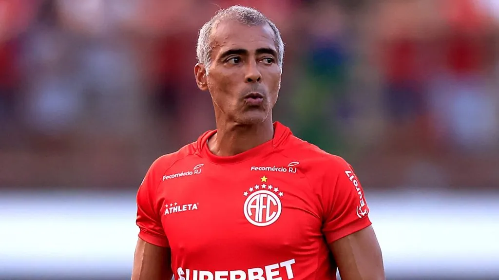Romário no América - Foto: Buda Mendes/Getty Images