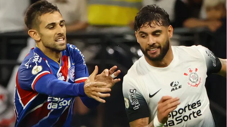 Yuri Alberto em Corinthians x Bahia. Foto: Joisel Amaral/AGIF