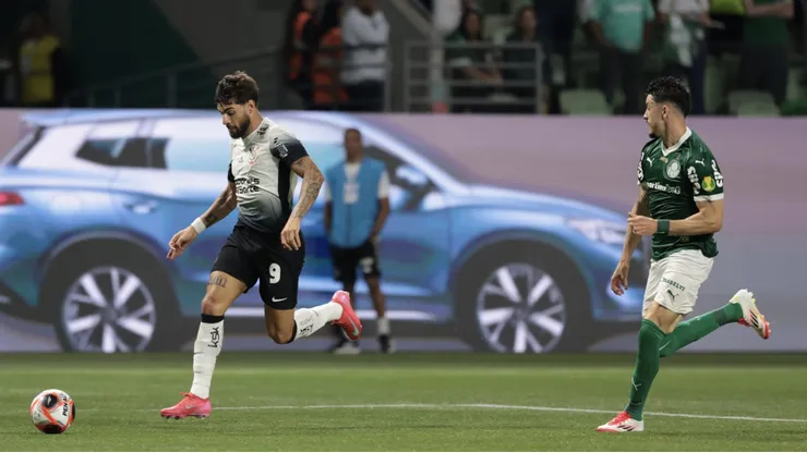 yuri alberto jogador do Corinthians durante partida contra o Palmeiras - Foto: Marcello Zambrana/AGIF