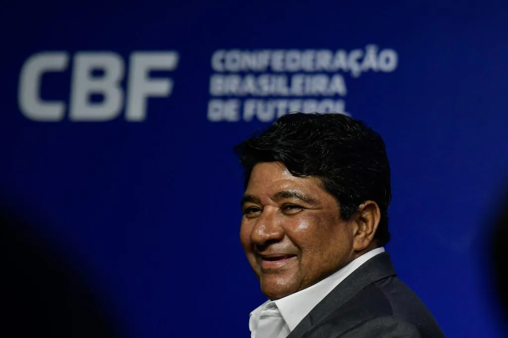Ednaldo Rodrigues: presidente da CBF deve fazer mudanças na comissão técnica – Foto: Thiago Ribeiro/AGIF