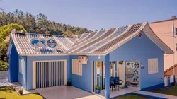 Casa do Grêmio em Santa Catarina. Foto: Régis Scheid