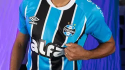 QQuem vai assumir a camisa do Grêmio como fornecedora a partir de 2026? - Foto: Divulgação/Grêmio