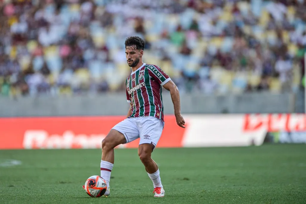 RJ – RIO DE JANEIRO – 16/02/2025 – CARIOCA 2025, FLUMINENSE X NOVA IGUACU – Martinelli jogador do Fluminense durante partida contra o Nova Iguacu no estadio Maracana pelo campeonato Carioca 2025. Foto: Thiago Ribeiro/AGIF