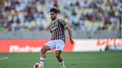 Martinelli jogador do Fluminense durante partida contra o Cruzeiro no estádio Maracanã pelo campeonato Brasileiro A 2024. Foto: Jorge Rodrigues/AGIF