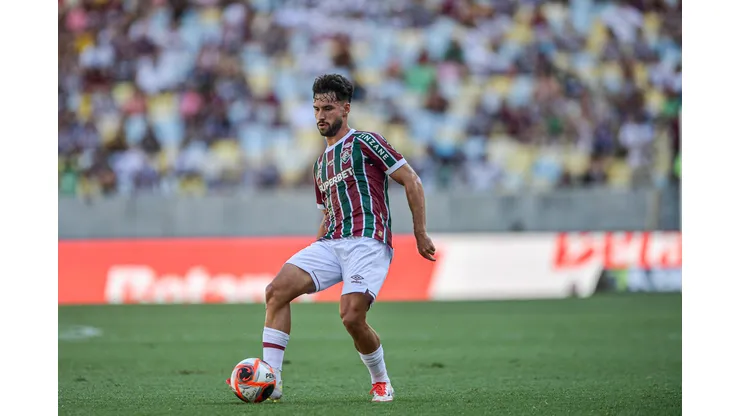 Martinelli jogador do Fluminense durante partida contra o Cruzeiro no estádio Maracanã pelo campeonato Brasileiro A 2024. Foto: Jorge Rodrigues/AGIF
