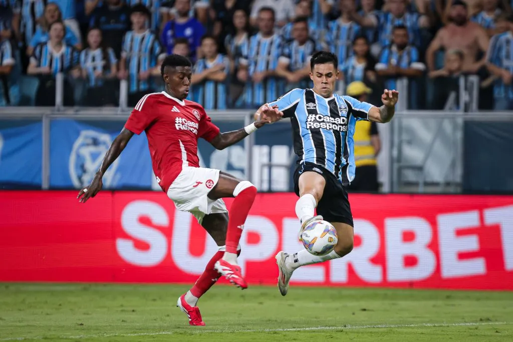 Vitão durante a final do Campeonato Gaúcho deste ano. Foto: Maxi Franzoi/AGIF
