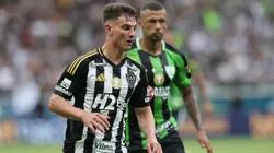 Natanael, jogador do Atletico-MG durante partida contra o America-MG no estadio Mineirao pelo campeonato Mineiro 2025