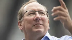 John Textor proprietário da SAF do Botafogo antes da partida contra o Fluminense no estádio Engenhão pelo campeonato Brasileiro A 2022. Foto: Jorge Rodrigues/AGIF