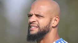 Felipe Melo questionou uma decisão de Abel no Palmeiras.