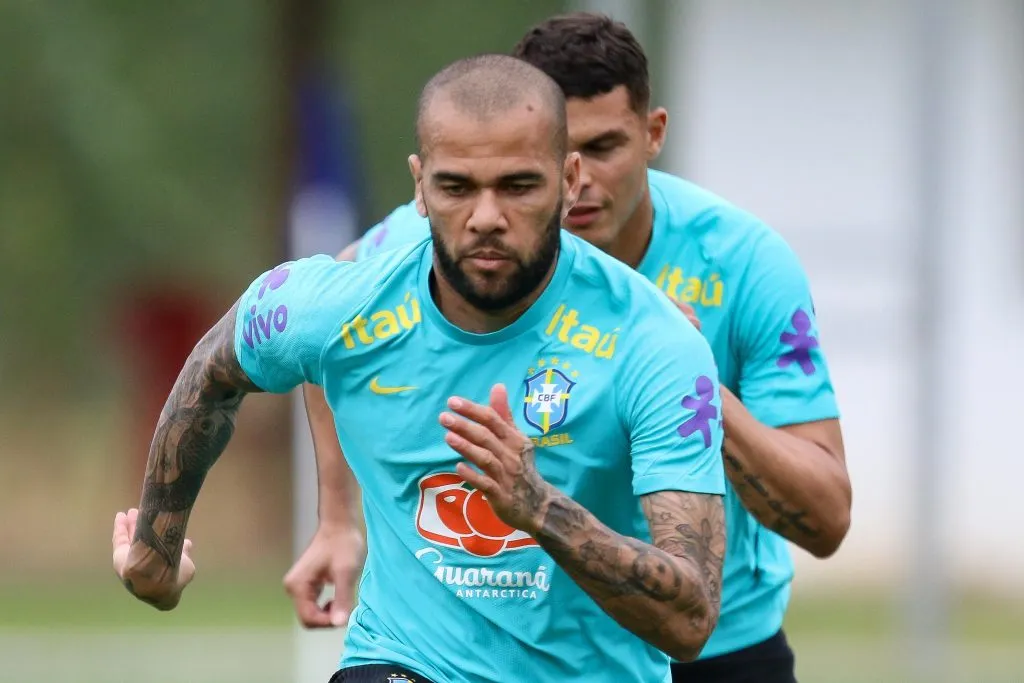 MG – Belo Horizonte – 31/01/2022 – SELECAO BRASILEIRA, TREINO – Daniel Alves tecnico do Selecao Brasileira durante treino no Centro de Treinamento CT Toca II. Foto: Fernando Moreno/AGIF