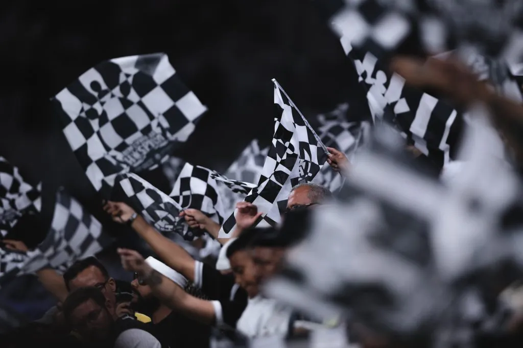 SP – SAO PAULO – 27/03/2025 – PAULISTA 2025 FINAL, CORINTHIANS X PALMEIRAS – Torcida do Corinthians durante partida contra Palmeiras no estadio Arena Corinthians pelo campeonato Paulista 2025. Foto: Ettore Chiereguini/AGIF