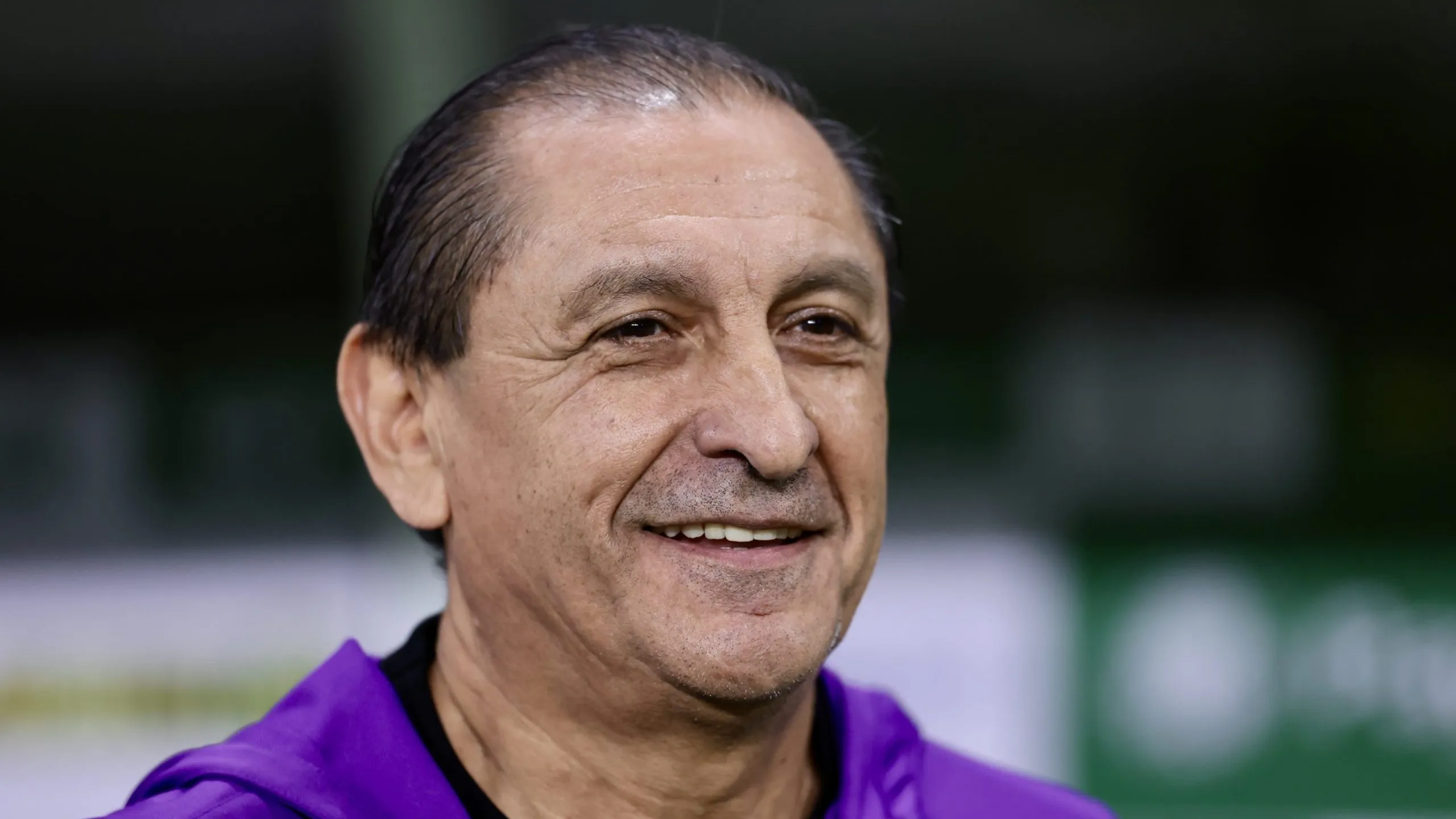 Ramón Díaz técnico do Corinthians durante partida contra o Palmeiras no estádio Arena Allianz Parque pelo campeonato Paulista 2025. Foto: Marcello Zambrana/AGIF