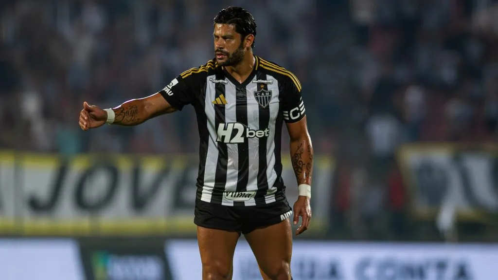 Hulk celebra retorno ao Galo após lesão –  Foto: Alessandra Torres/AGIF