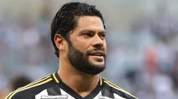 Hulk se posiciona após retornar de lesão ao Atlético-MG