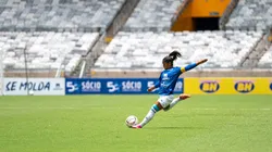 Jogadora do Cruzeiro. Foto: Alessandra Torres/AGIF
