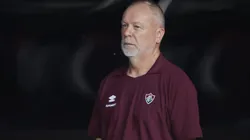 Mano Menezes, técnico do Fluminense, durante partida contra o Aguia de Maraba no estadio Mangueirao pelo campeonato Copa Do Brasil 2025. Foto: Fernando Torres/AGIF