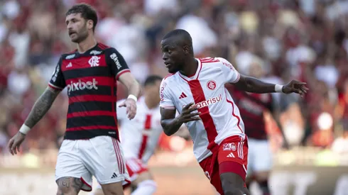 Flamengo e Internacional se enfrentam na estreia do Brasileirão 2025. Foto: Jorge Rodrigues/AGIF
