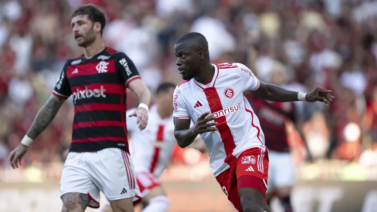 Flamengo e Internacional se enfrentam na estreia do Brasileirão 2025. Foto: Jorge Rodrigues/AGIF