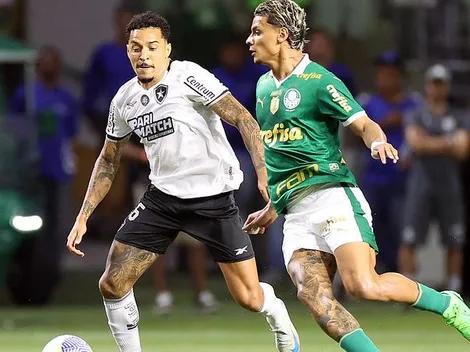 Botafogo e Palmeiras: veja números do duelo no Brasileirão