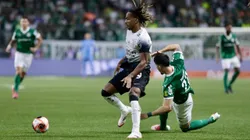 Carrillo, jogador do Corinthians durante partida no estadio Arena Allianz Parque pelo campeonato Paulista 2025. Foto: Marcello Zambrana/AGIF