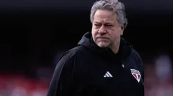 Julio Casares, presidente do São Paulo, durante partida contra o Bahia no estadio Morumbi pelo campeonato Brasileiro A 2023. Foto: Ettore Chiereguini/AGIF
