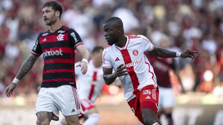 Flamengo x Internacional se enfrentam pela 1ª rodada do Campeonato Brasileiro 2025. Foto: Jorge Rodrigues/AGIF