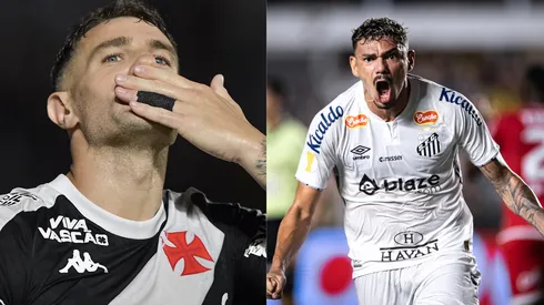 Vasco e Santos se enfrentam pela primeira rodada do Campeonato Brasileiro, neste domingo (30). FotoxFoto: AGIF.