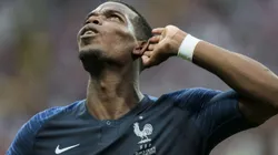 Pogba comemora vitória na final da Copa do Mundo 2018 no Estadio Lujniki. Foto: Ale Cabral/AGIF