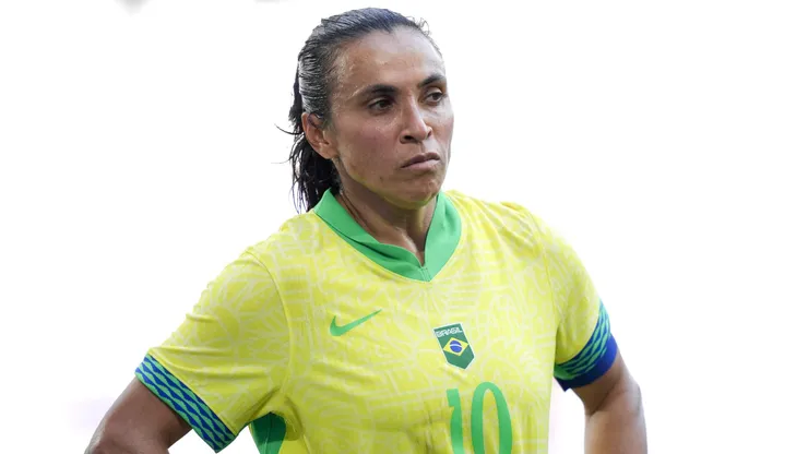 Marta pela Seleção Brasileira (Juan Manuel Serrano Arce/Getty Images)