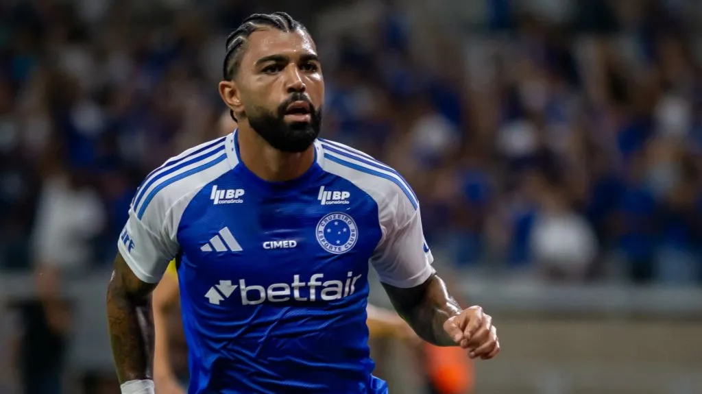 Gabigol marcou na estreia pelo Brasileiro. Foto: Fernando Moreno/AGIF