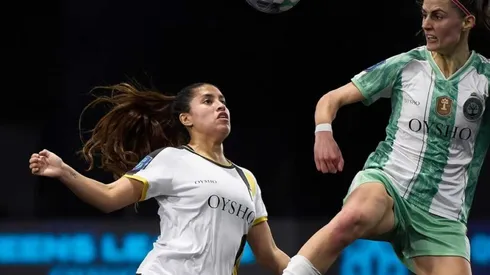 Jogadora com o gol mais viralizado do Futebol Feminino. Foto: Instagram Antonela Romoleroux