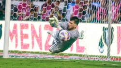 Tiago Volpi, goleiro do Grêmio, durante partida contra o Juventude, pelo Campeonato Gaúcho. Foto: Luiz Erbes/AGIF.