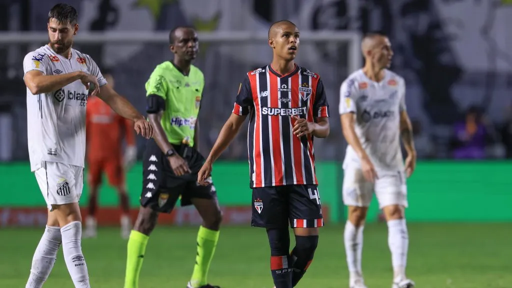 São Paulo x Santos. Foto: Marcello Zambrana/AGIF