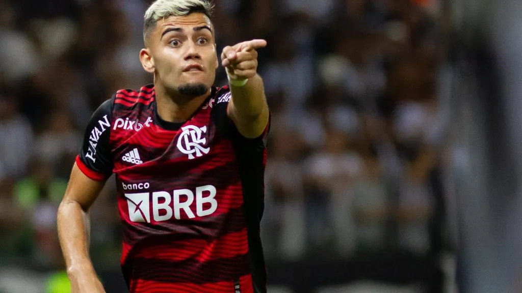 Andreas Pereira durante partida. Foto: Fernando Moreno/AGIF